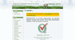 Desktop Screenshot of eduqa2010.eduqa.net