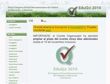 Tablet Screenshot of eduqa2010.eduqa.net